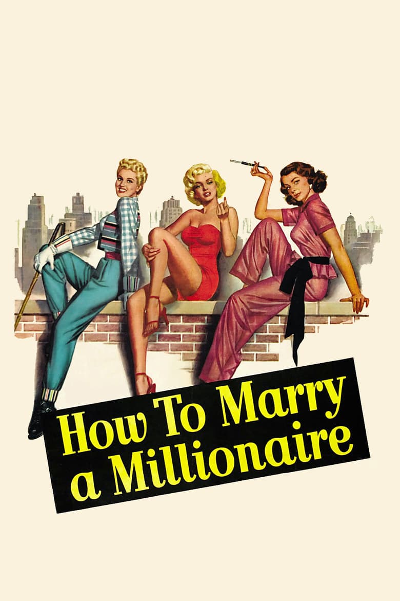 Poster for the movie "How to Marry a Millionaire"