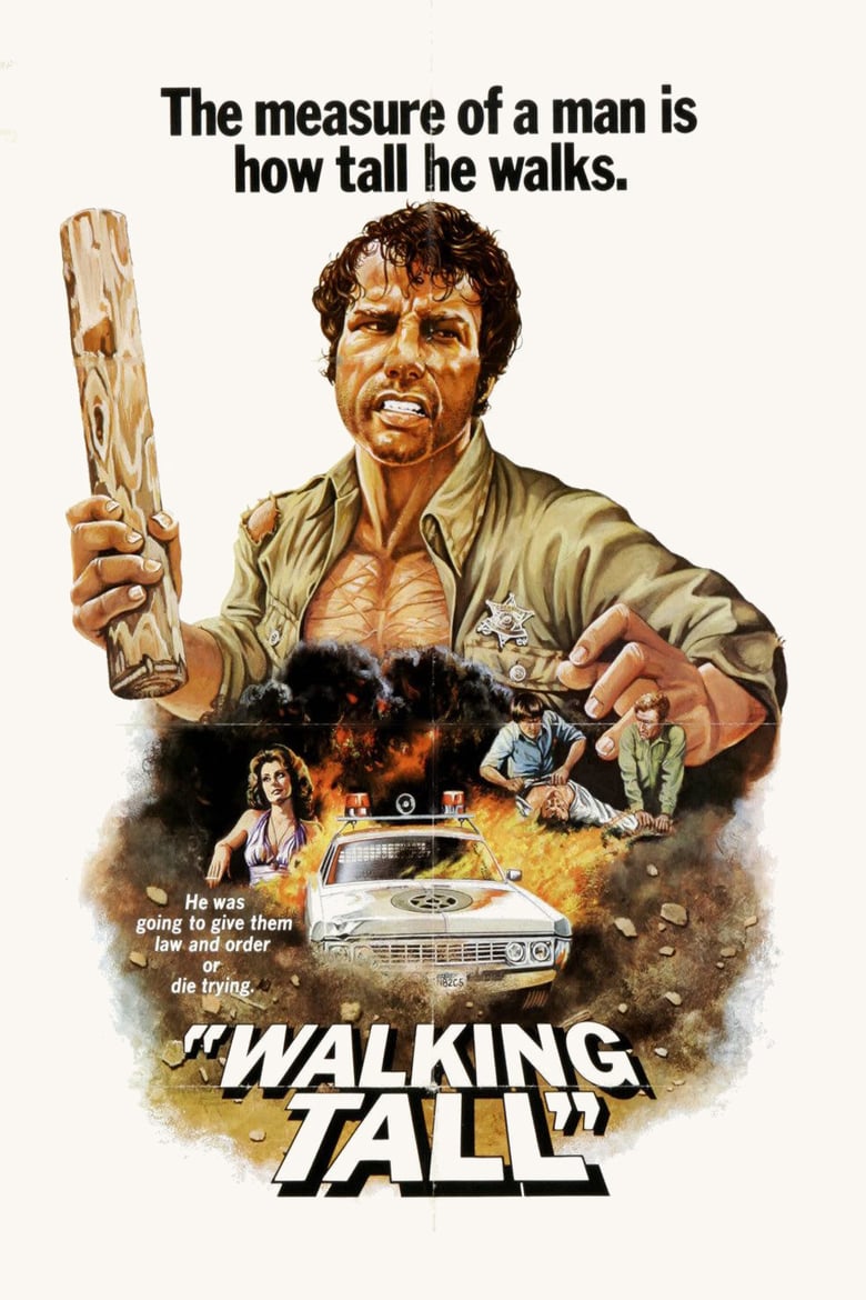 Poster for the movie "Walking Tall"