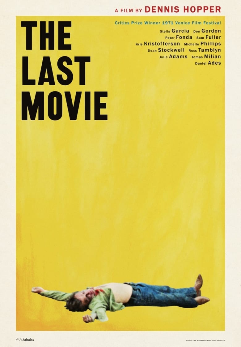 Poster for the movie "The Last Movie"