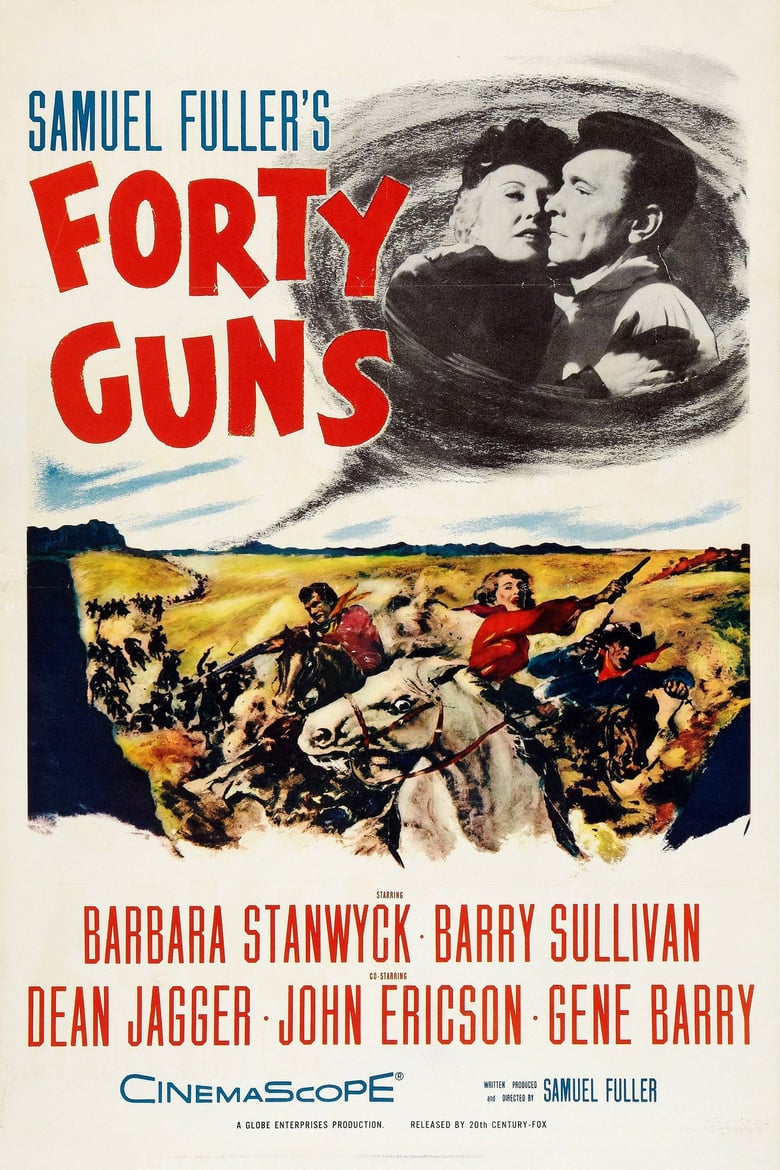 Poster for the movie "Forty Guns"