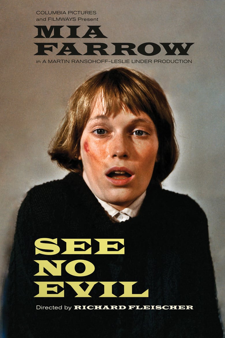 Poster for the movie "See No Evil"