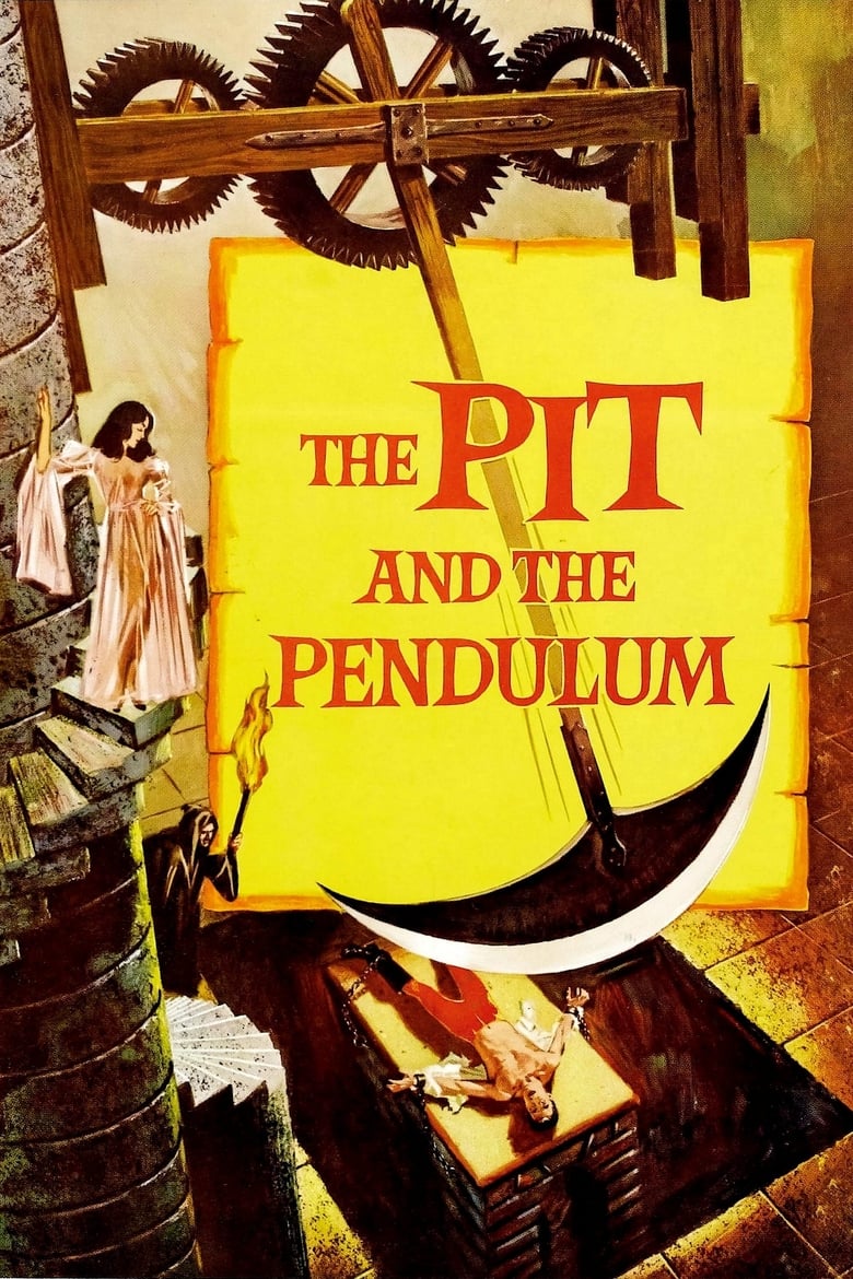 Poster for the movie "The Pit and the Pendulum"
