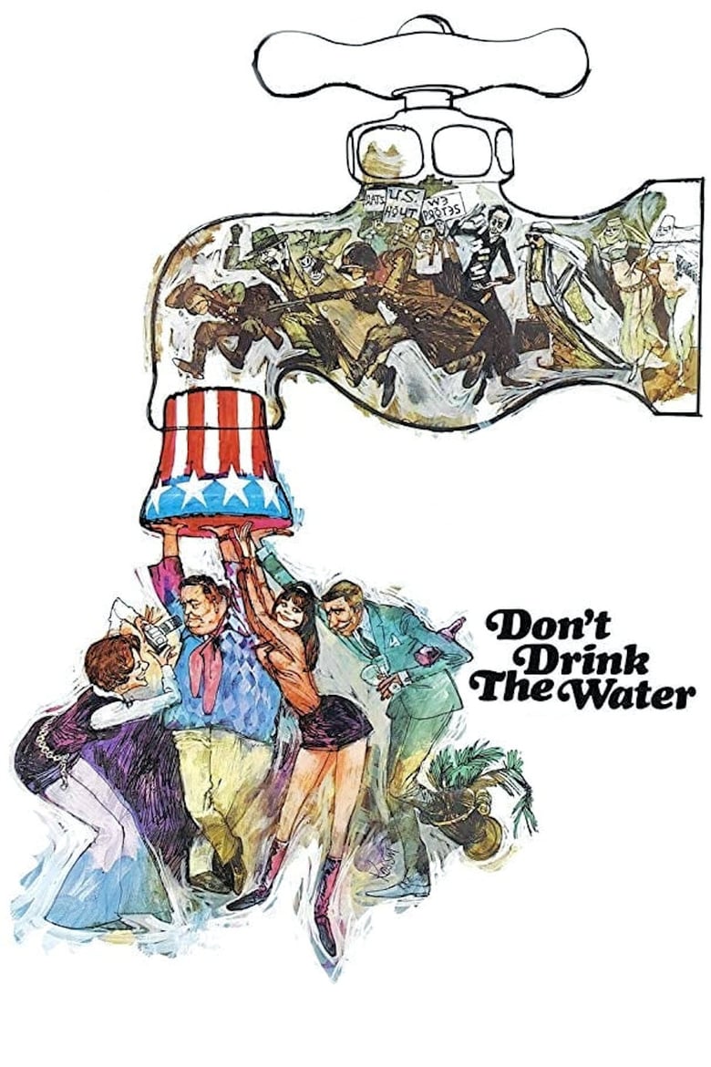 Poster for the movie "Don't Drink the Water"