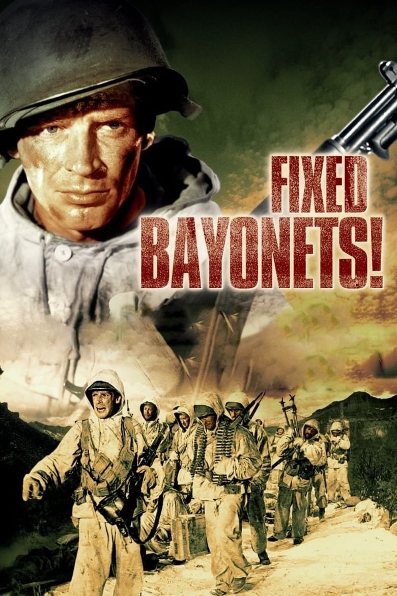 Poster for the movie "Fixed Bayonets!"