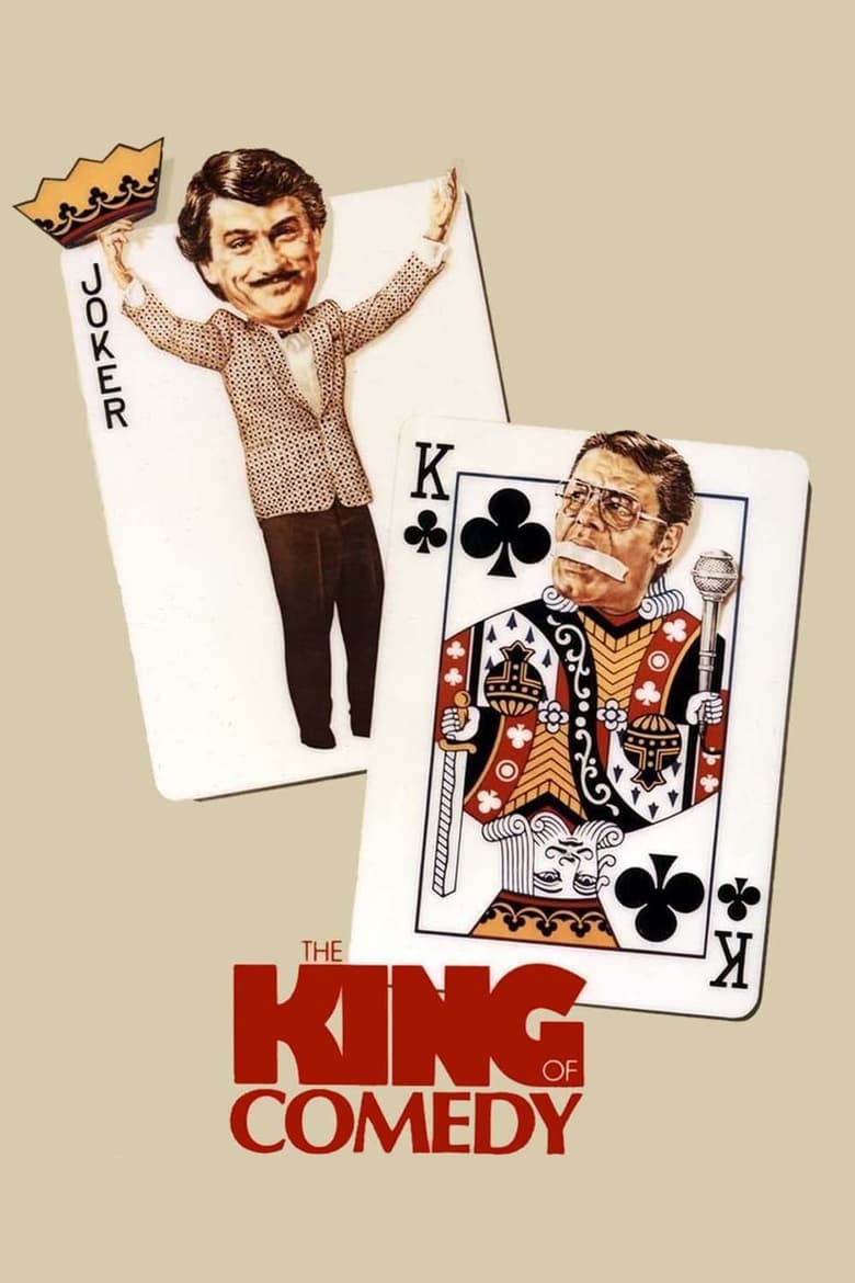 Poster for the movie "The King of Comedy"