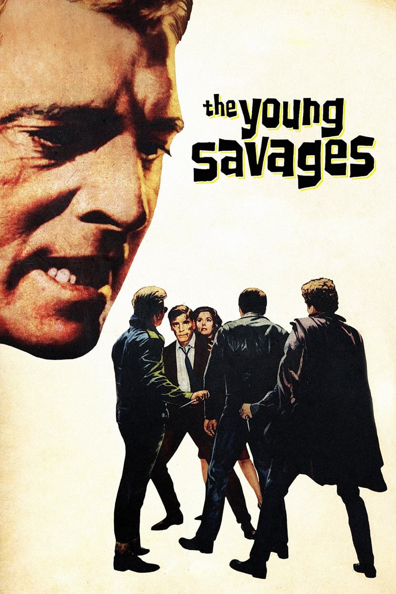 Poster for the movie "The Young Savages"