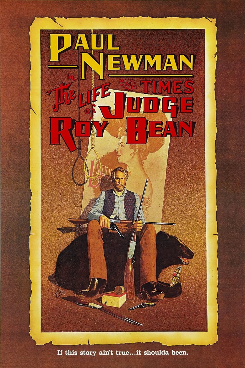 Poster for the movie "The Life and Times of Judge Roy Bean"