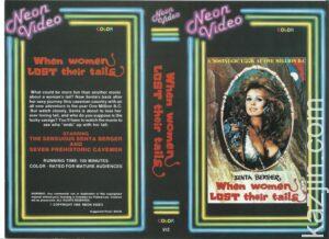WHEN WOMEN LOST THEIR TAILS_VHS INSERT