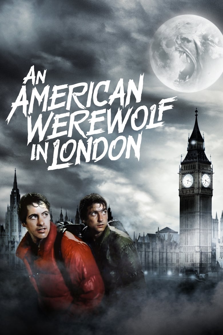 Poster for the movie "An American Werewolf in London"