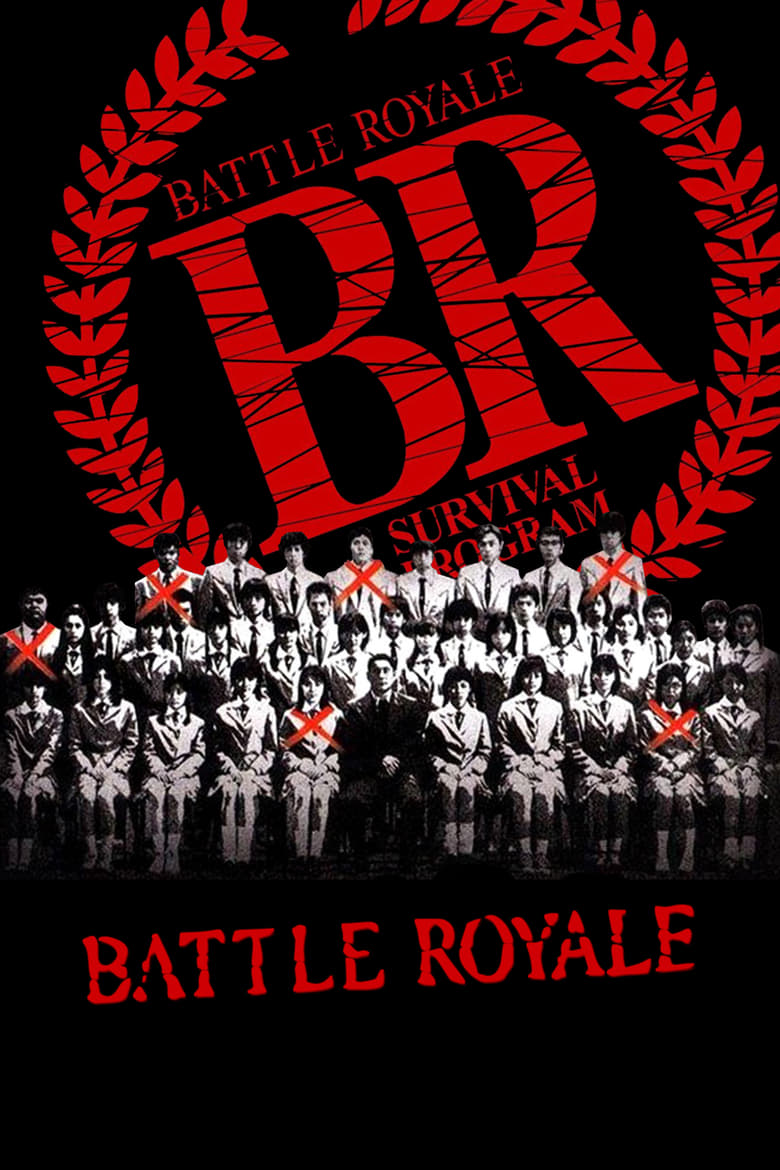 Poster for the movie "Battle Royale"