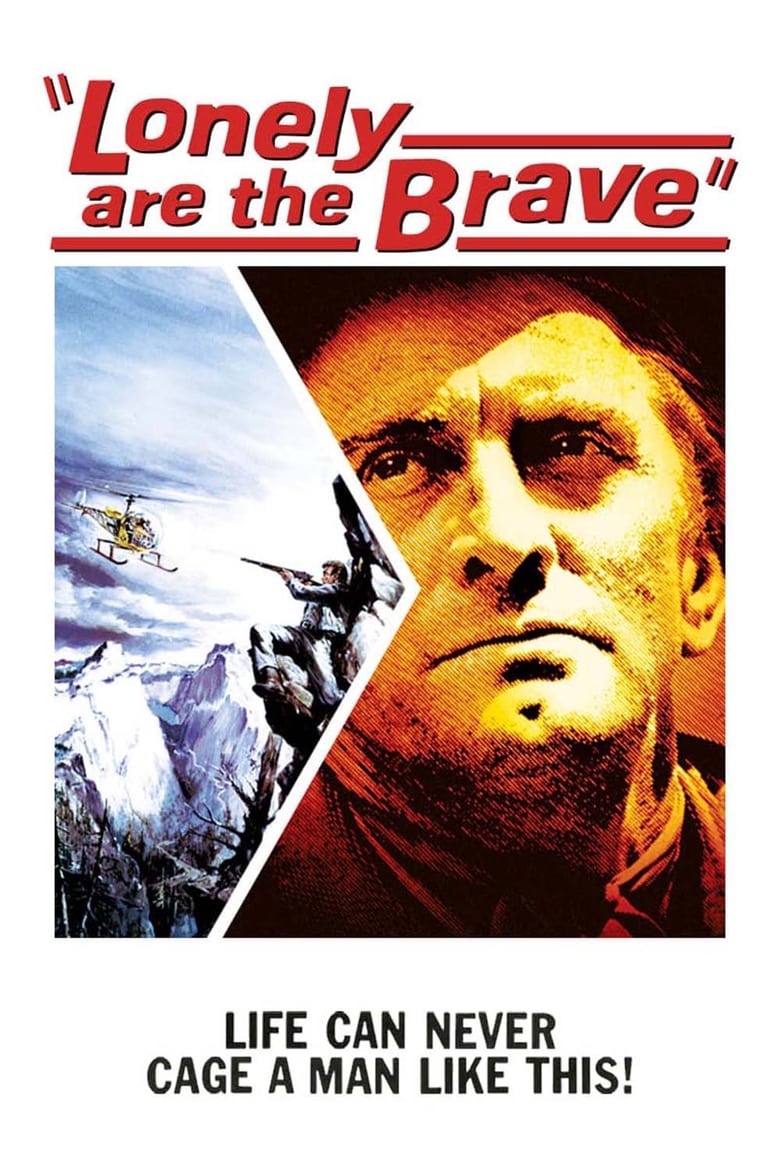 Poster for the movie "Lonely Are the Brave"