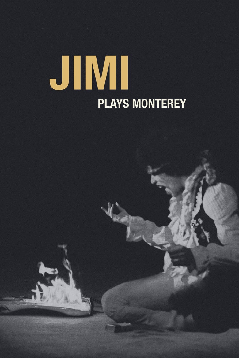 Poster for the movie "Jimi Plays Monterey"