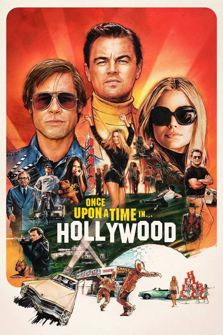 Poster for the movie "Once Upon a Time… in Hollywood"