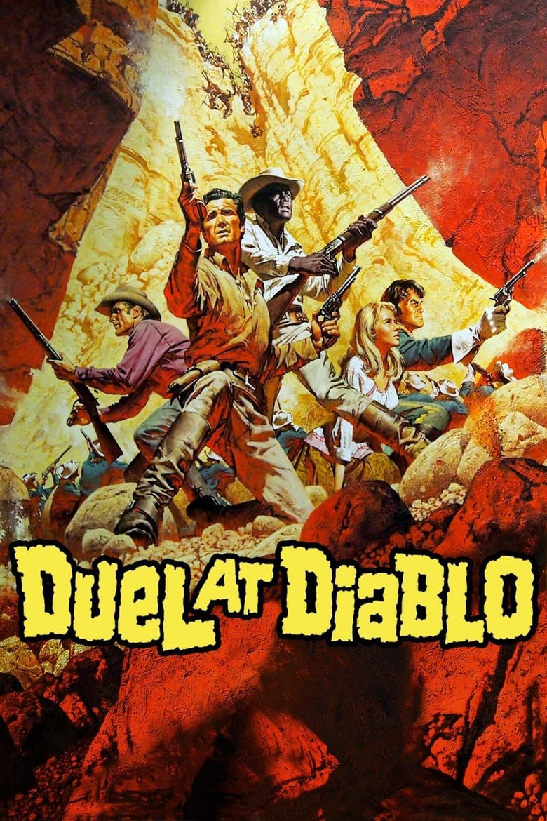 Poster for the movie "Duel at Diablo"