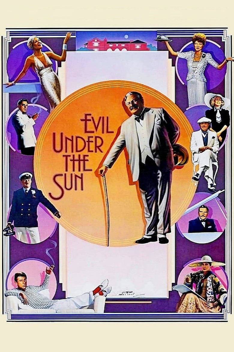 Poster for the movie "Evil Under the Sun"