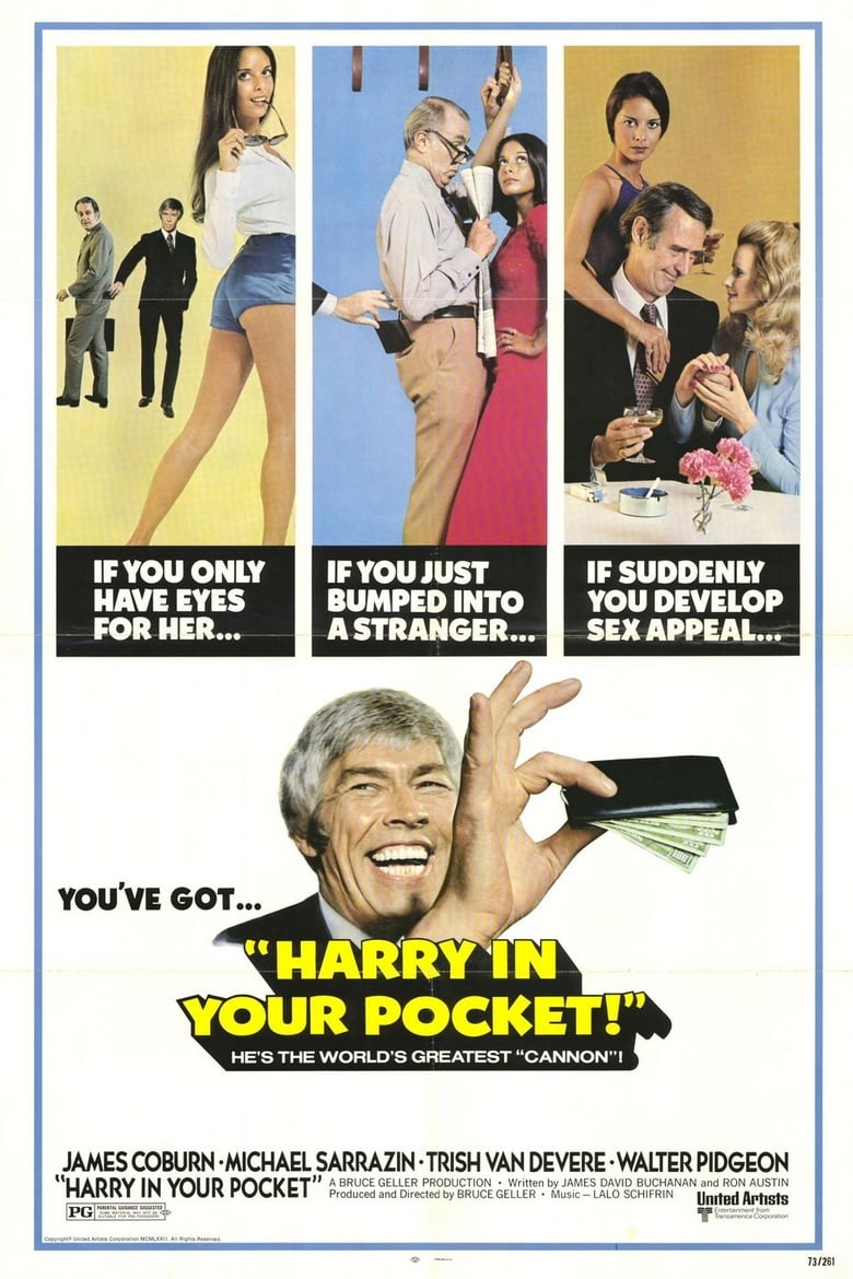 Poster for the movie "Harry in Your Pocket"