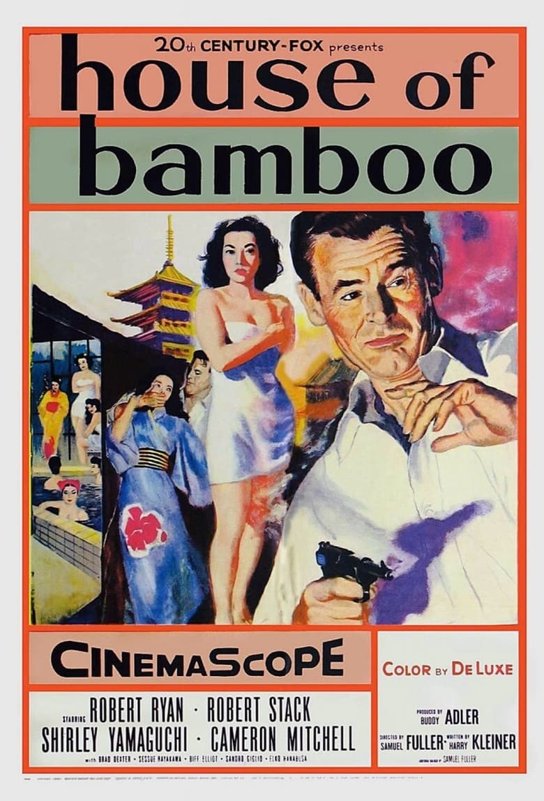 Poster for the movie "House of Bamboo"