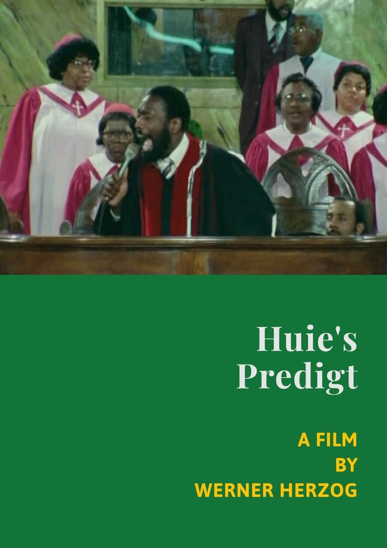 Poster for the movie "Huie's Sermon"