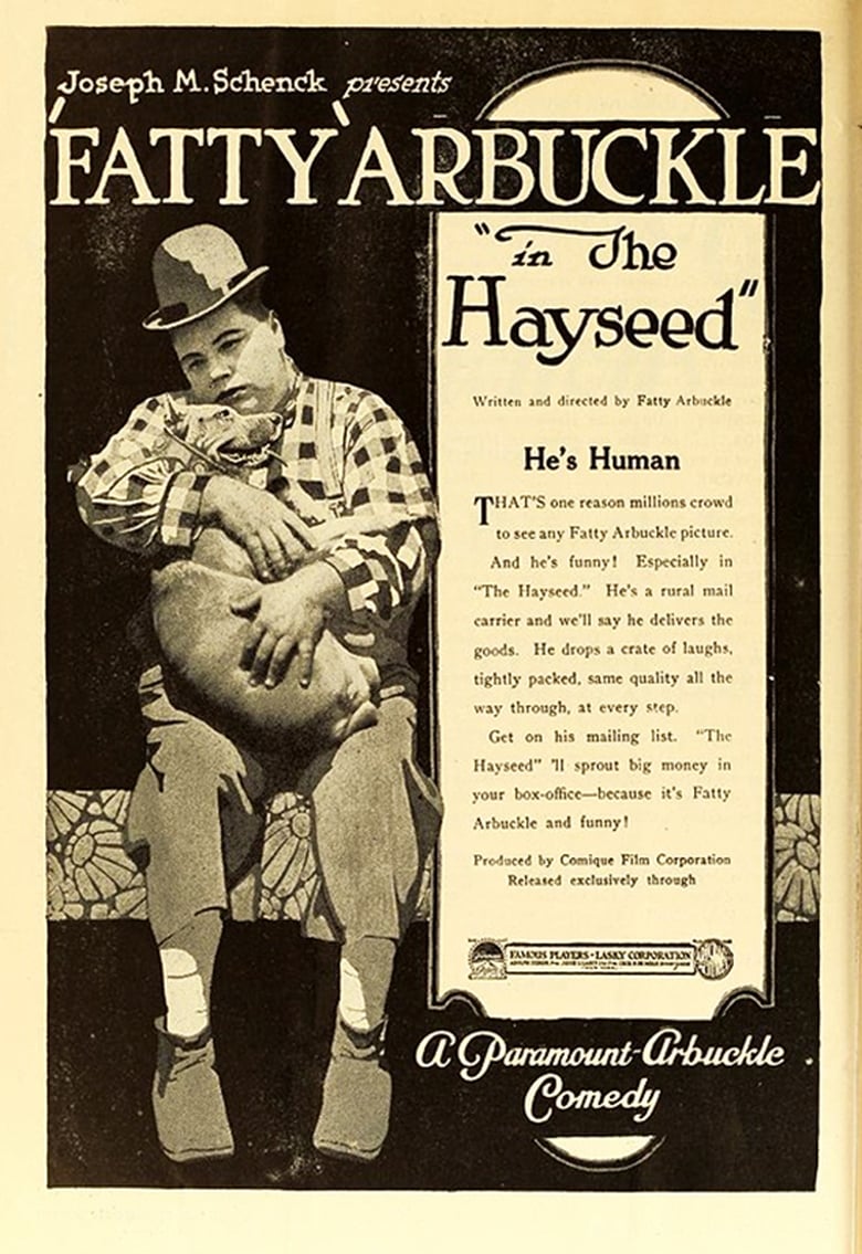 Poster for the movie "The Hayseed"