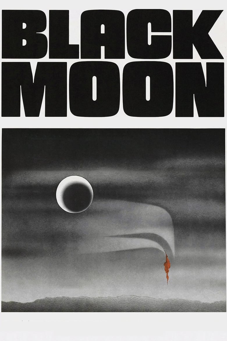 Poster for the movie "Black Moon"