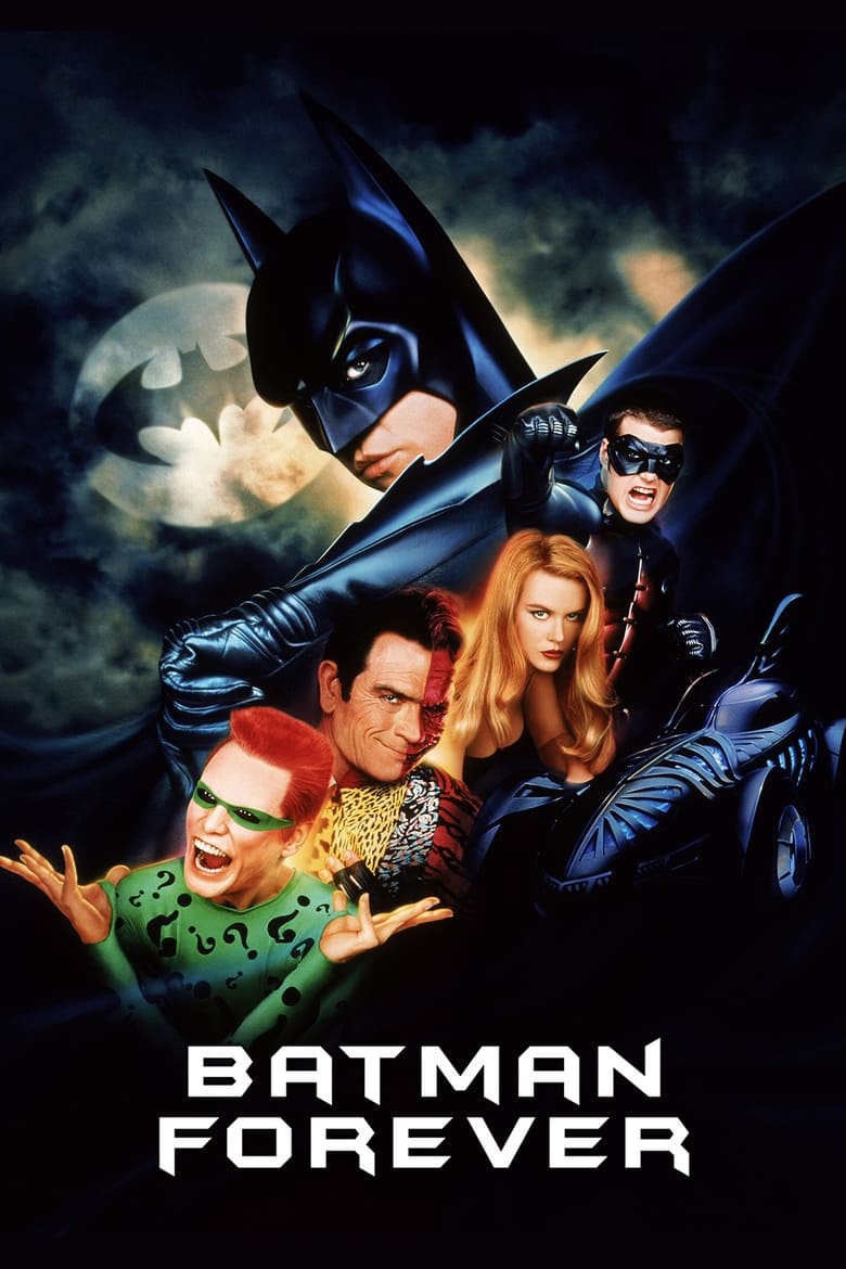 Poster for the movie "Batman Forever"