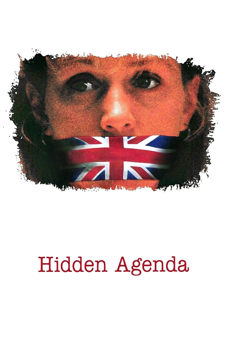 Poster for the movie "Hidden Agenda"