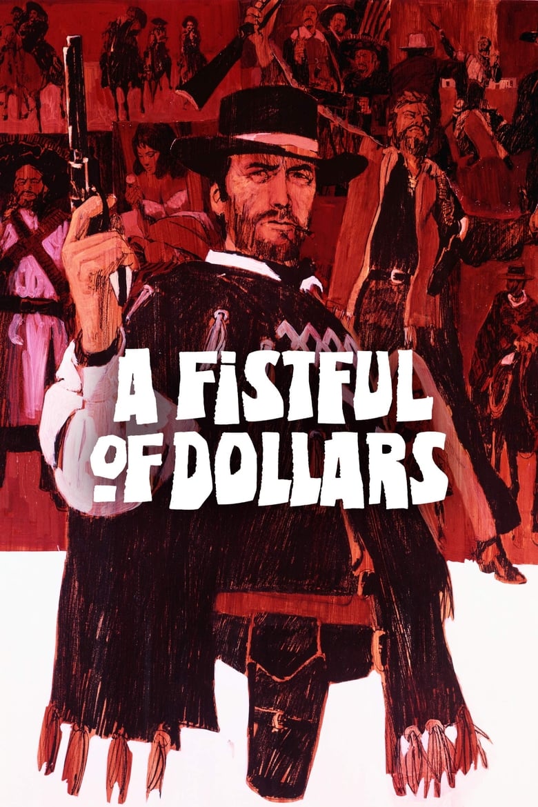 Poster for the movie "A Fistful of Dollars"
