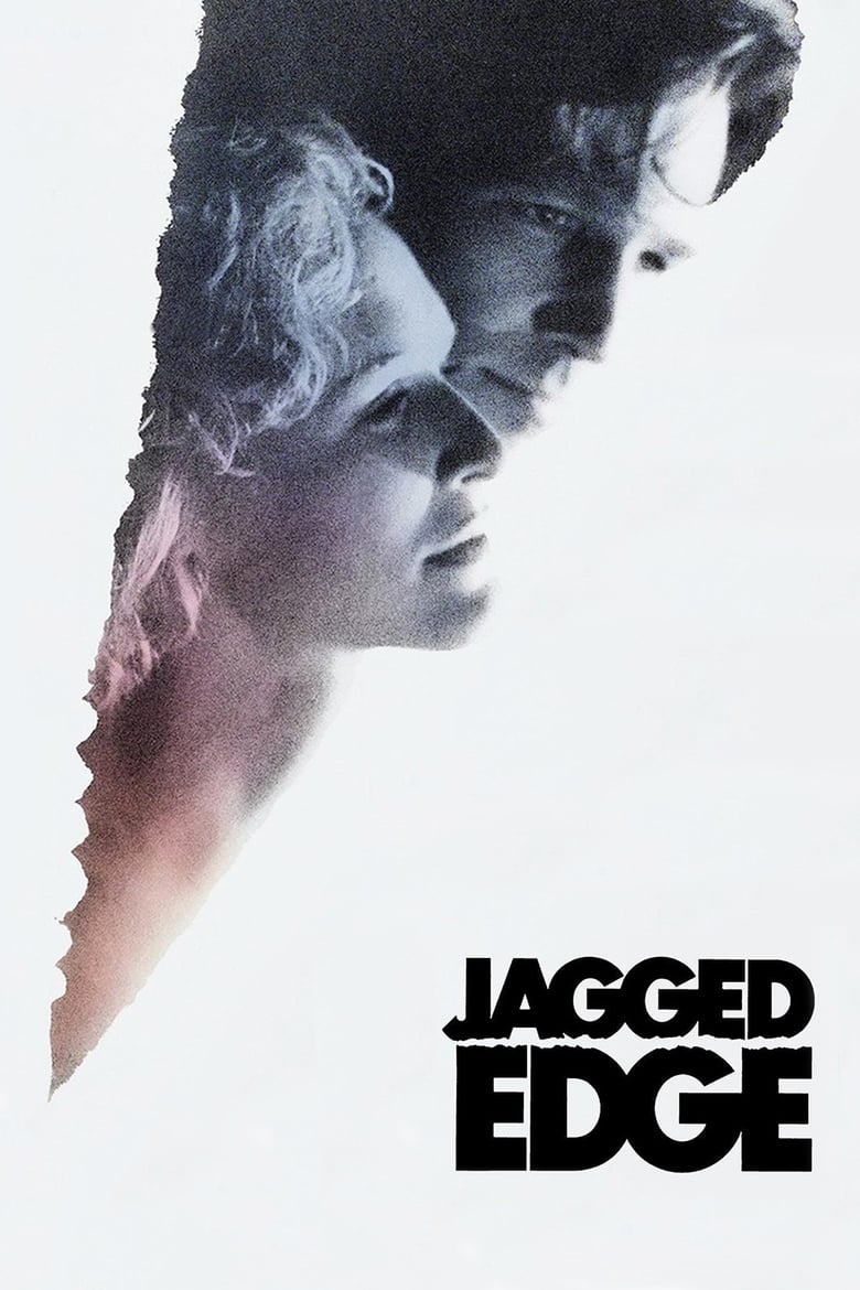 Poster for the movie "Jagged Edge"
