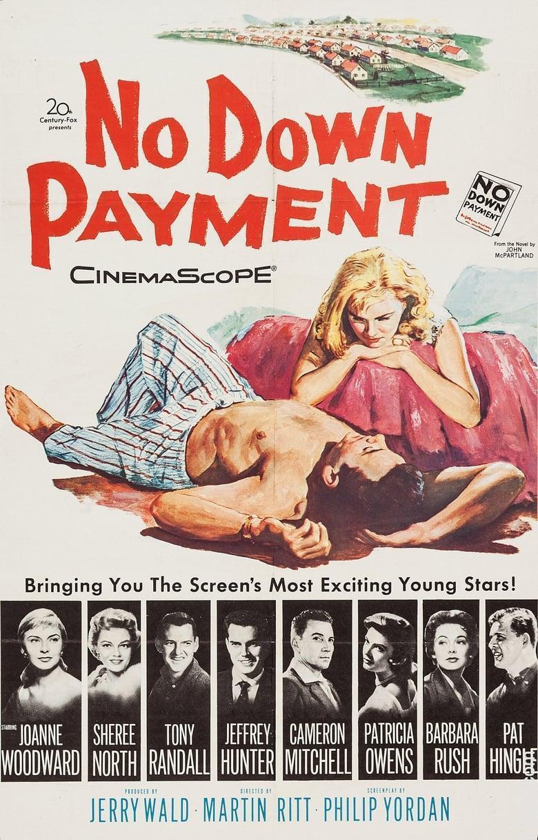 Poster for the movie "No Down Payment"
