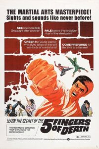 Poster for the movie "Five Fingers of Death"