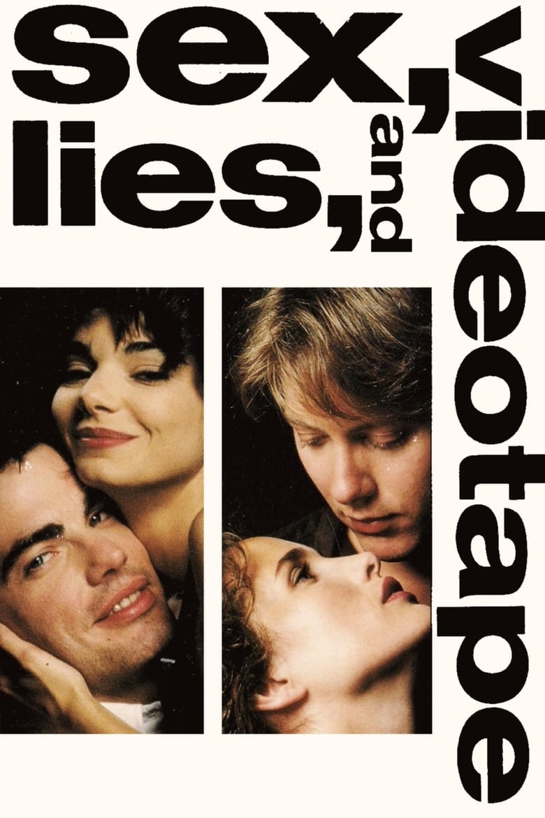 Poster for the movie "sex, lies, and videotape"