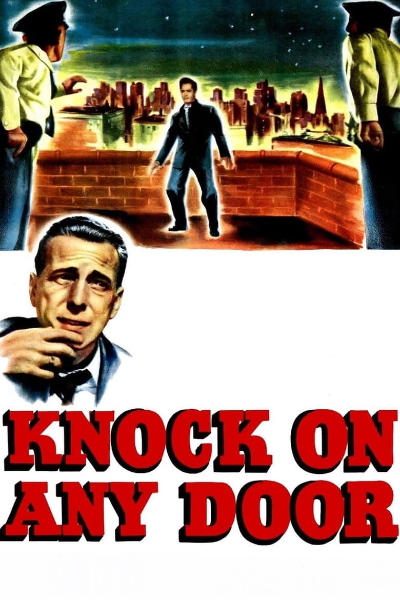 Poster for the movie "Knock on Any Door"
