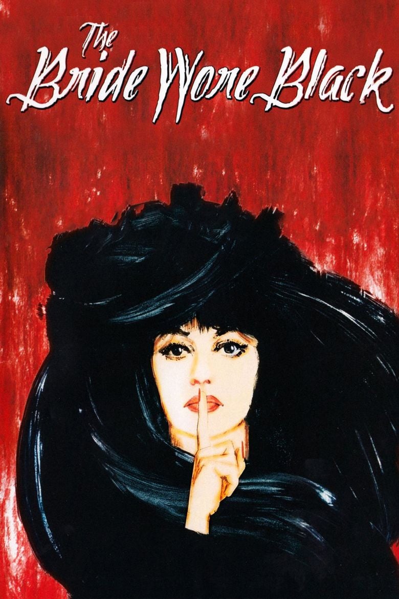 Poster for the movie "The Bride Wore Black"