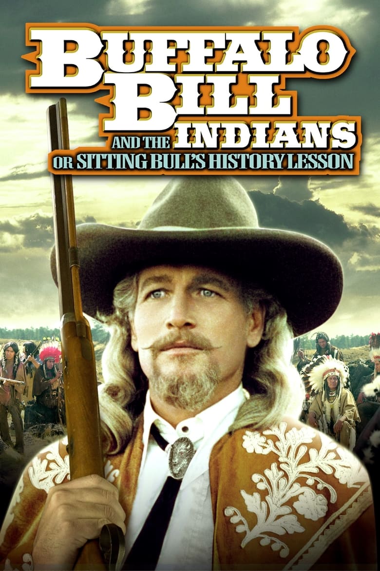Poster for the movie "Buffalo Bill and the Indians, or Sitting Bull's History Lesson"