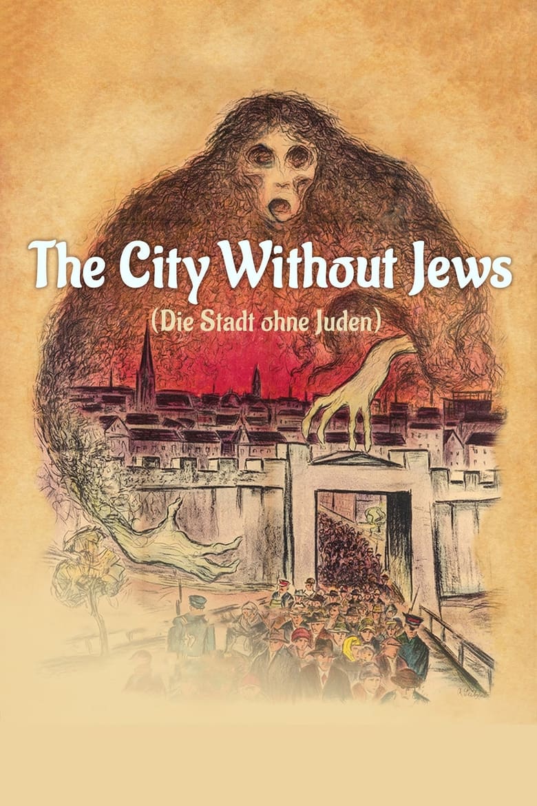 Poster for the movie "The City Without Jews"