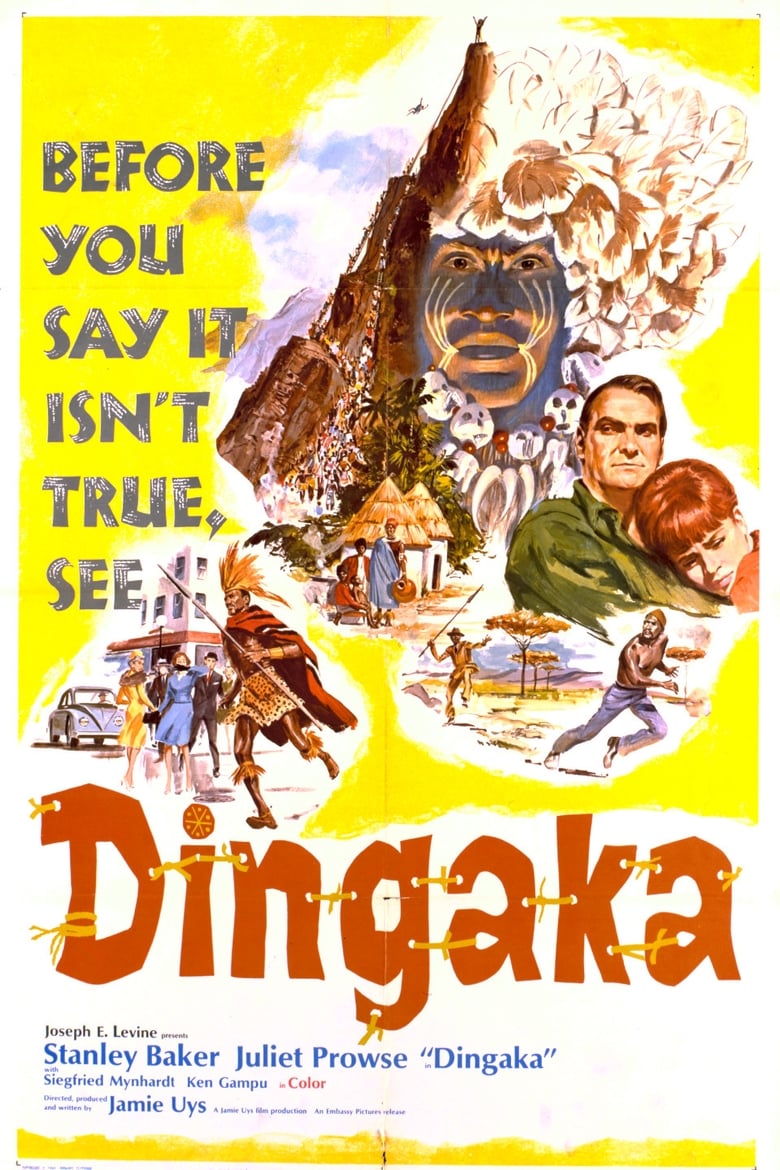Poster for the movie "Dingaka"