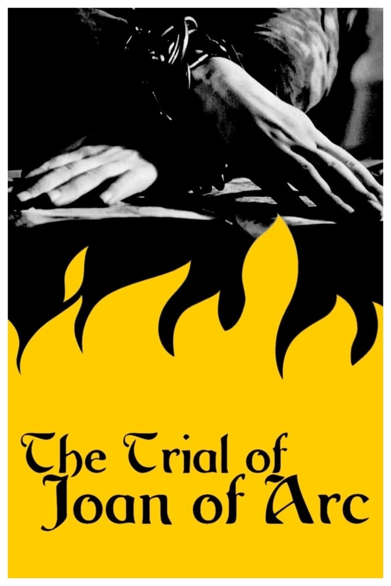 Poster for the movie "The Trial of Joan of Arc"
