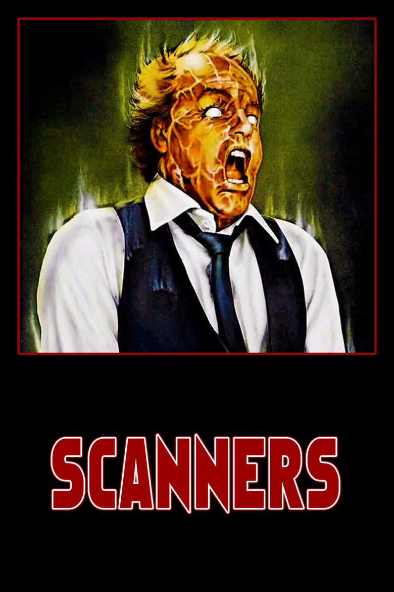 Poster for the movie "Scanners"