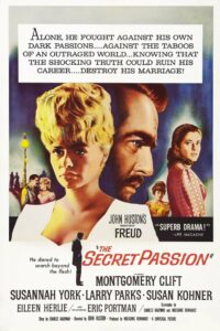 Poster for the movie "Freud: The Secret Passion"