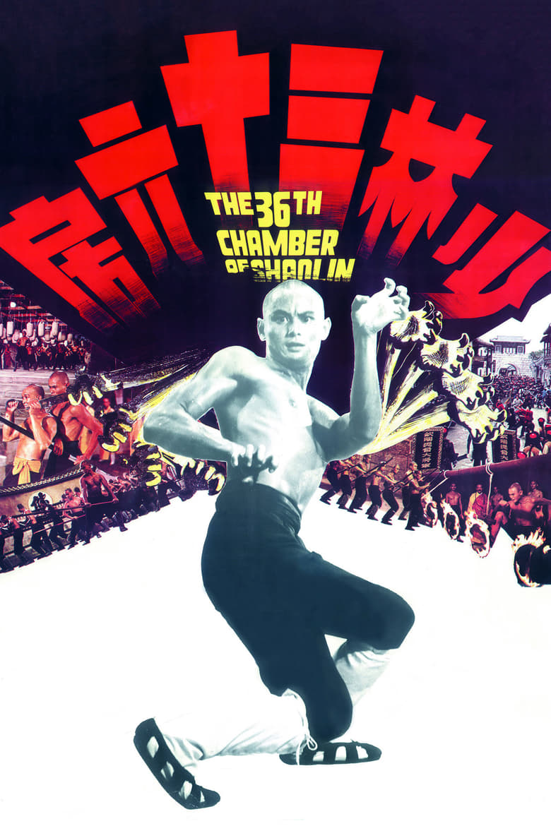 Poster for the movie "The 36th Chamber of Shaolin"