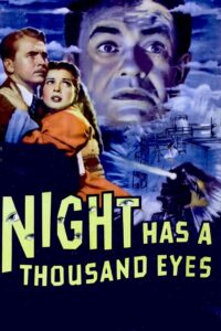 Poster for the movie "Night Has a Thousand Eyes"