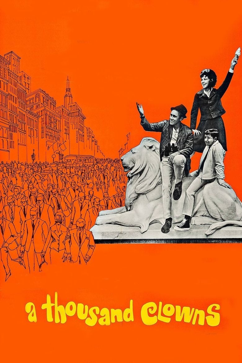 Poster for the movie "A Thousand Clowns"