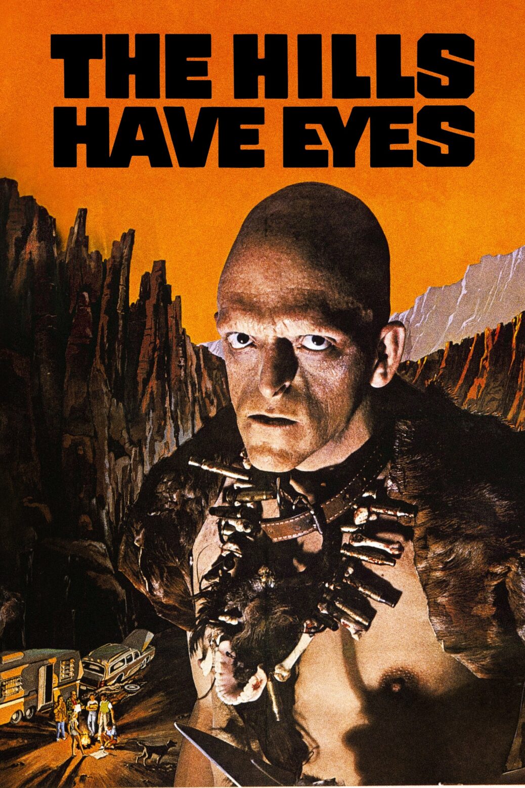 Poster for the movie "The Hills Have Eyes"