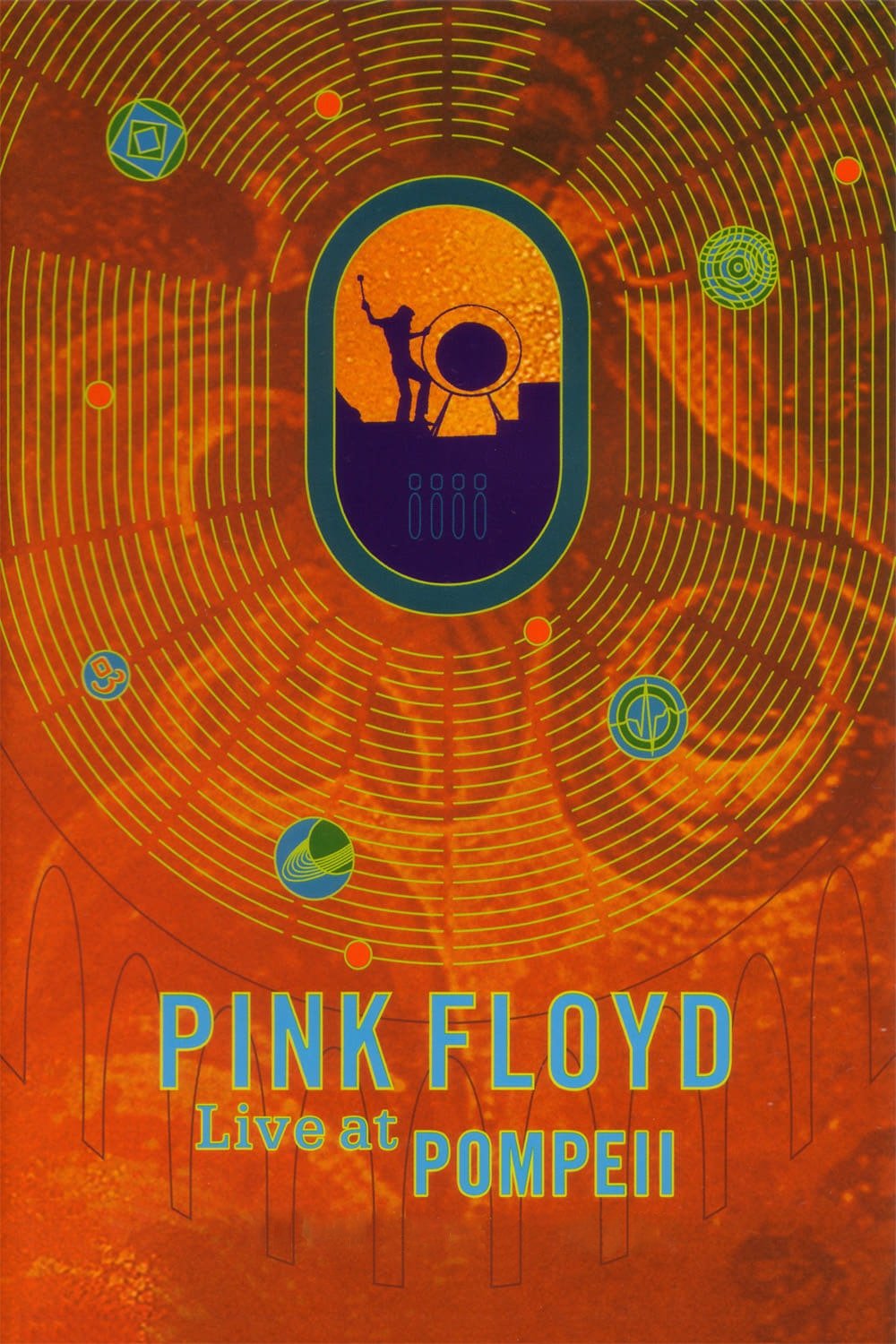 Poster for the movie "Pink Floyd: Live at Pompeii"
